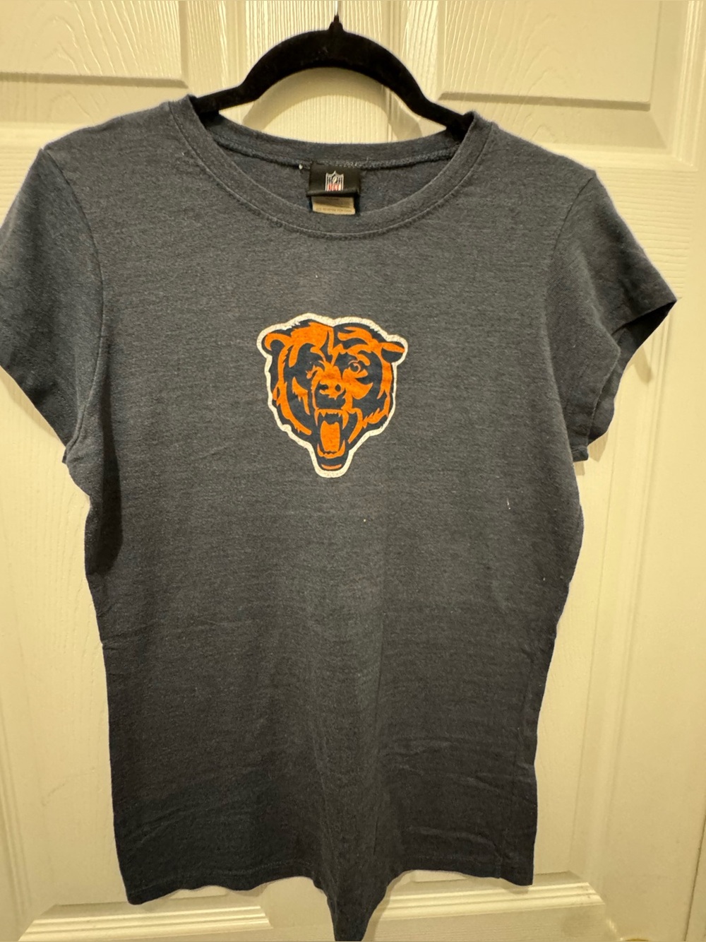 NFL Ladies' Chicago Bears Navy Short-Sleeve Tee sz XL